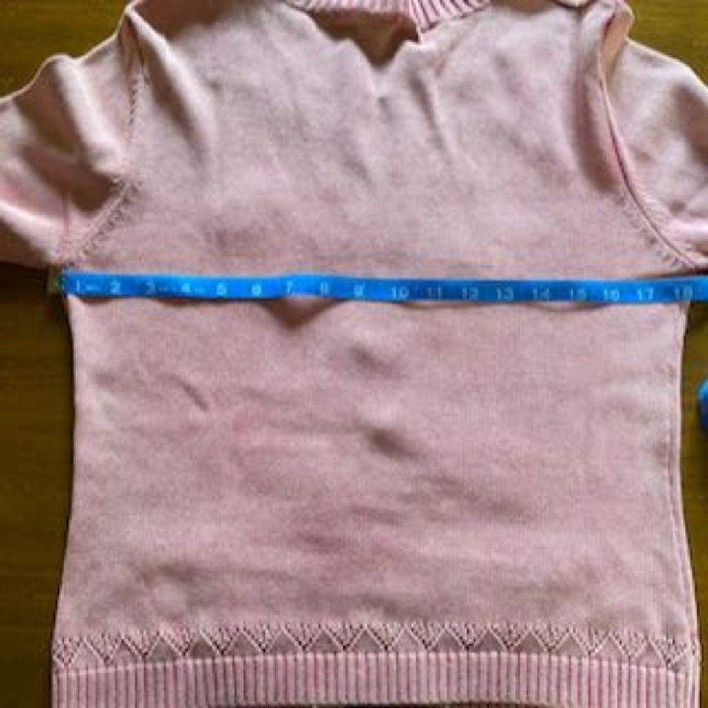 Coral Pink Beaded & Embroidered Bohmean Cotton Sweater - Picture 15 of 15